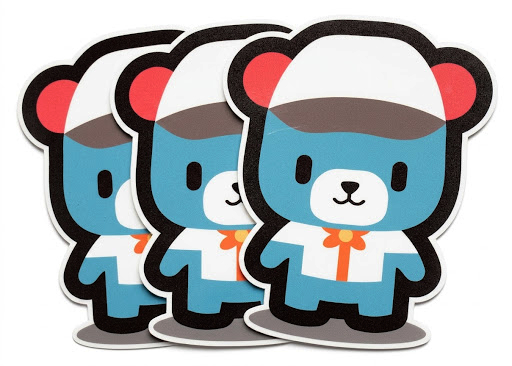Blue Cap Bear